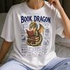 Funny Book Dragon Shirt - Retro Reading & Writing Gift - Sarcastic Book Dragon Clothing