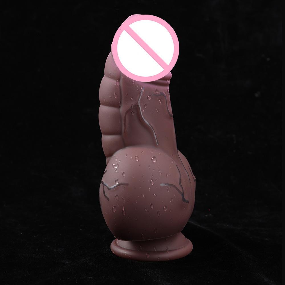 Extra Large Silicone Soft Anal Expansion Device With Irregular Shape Penis