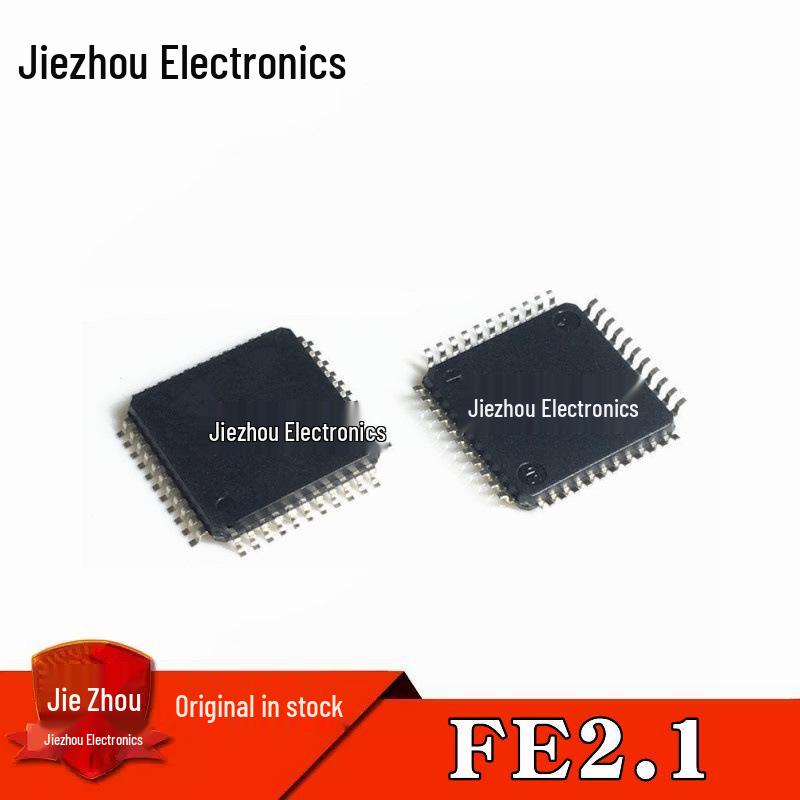 Original FE2.1-CQFP48A 7-Port USB 2.0 Hub Splitter Chip IC In Stock