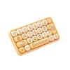 26-Tasten Mini-Tastatur Anhänger Transparente Zweifarbige Tastatur Schlüsselanhänger Kinder Tasche