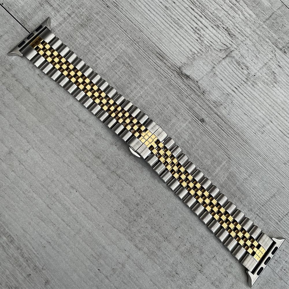 Cinturino in Metallo per Apple Watch Ultra 2/1 Band 49mm 10 9 8 7 46mm 42mm 45mm 41mm Braccialetto in Acciaio Inossidabile IWatch 6 5 4 SE 40mm 44mm
