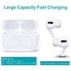 Wireless Charging Case Compatible with AirPods Pro 1st & 2nd Generation, for Airpods Pro Charger Replacement Cases, Support Bluetooth Pairing&Sync