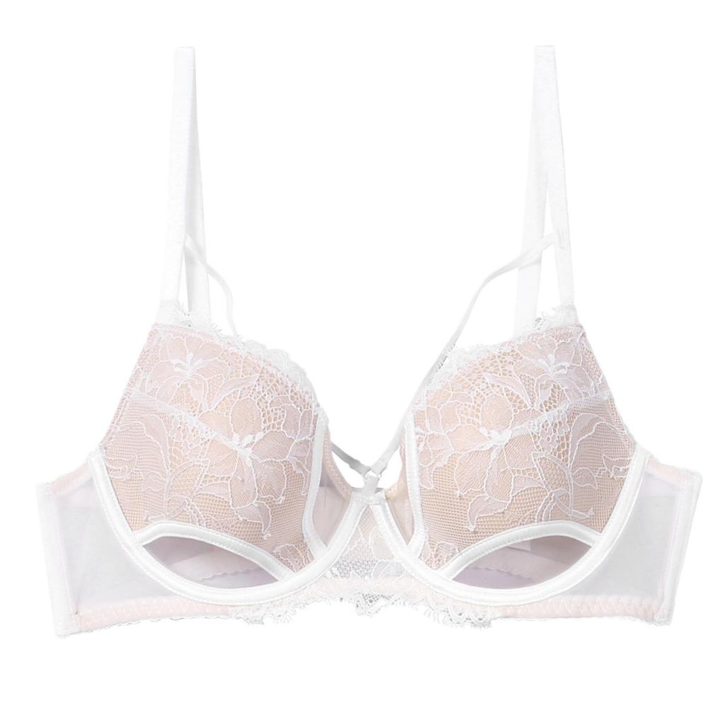 Französische Spitze Push-Up BH für große Oberweiten - Anti-Hängebusen, dünne Träger, sexy Sommerdesign