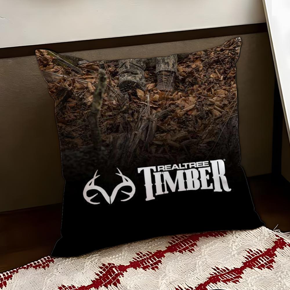 Cool RRealtree Cushion Cover Reversible Soft Durable Pillow Cover Home Car MultiScene Use for Daily Comfort