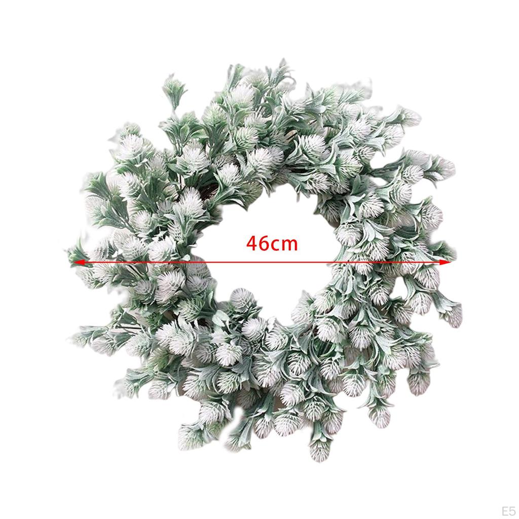 Artificial Wreath with Lavender for Outdoor Use