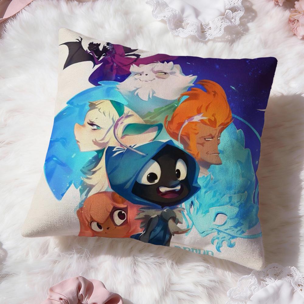 Game D-Dofus Cushion Cover Premium Comfort Reversible Pillow Cove -Two in One Design for Any Room & Car Interior