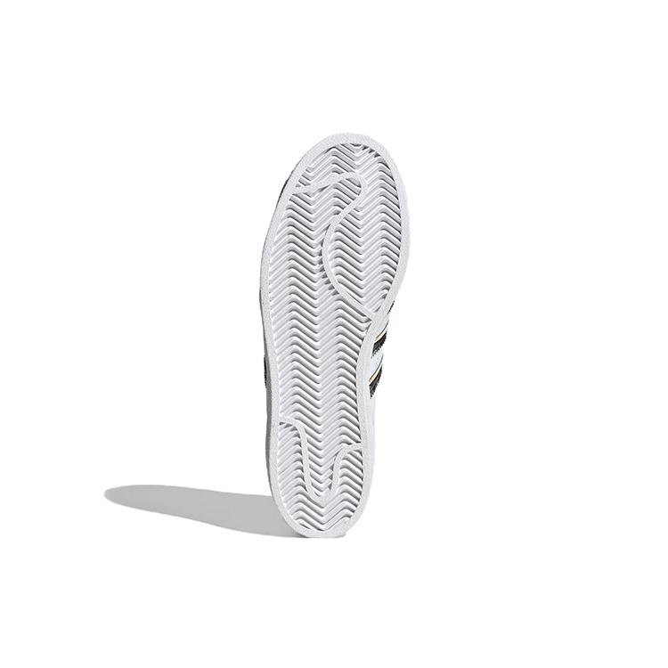 adidas Superstar Shoes 'White Black / Gold Metallic' Women's GX1838