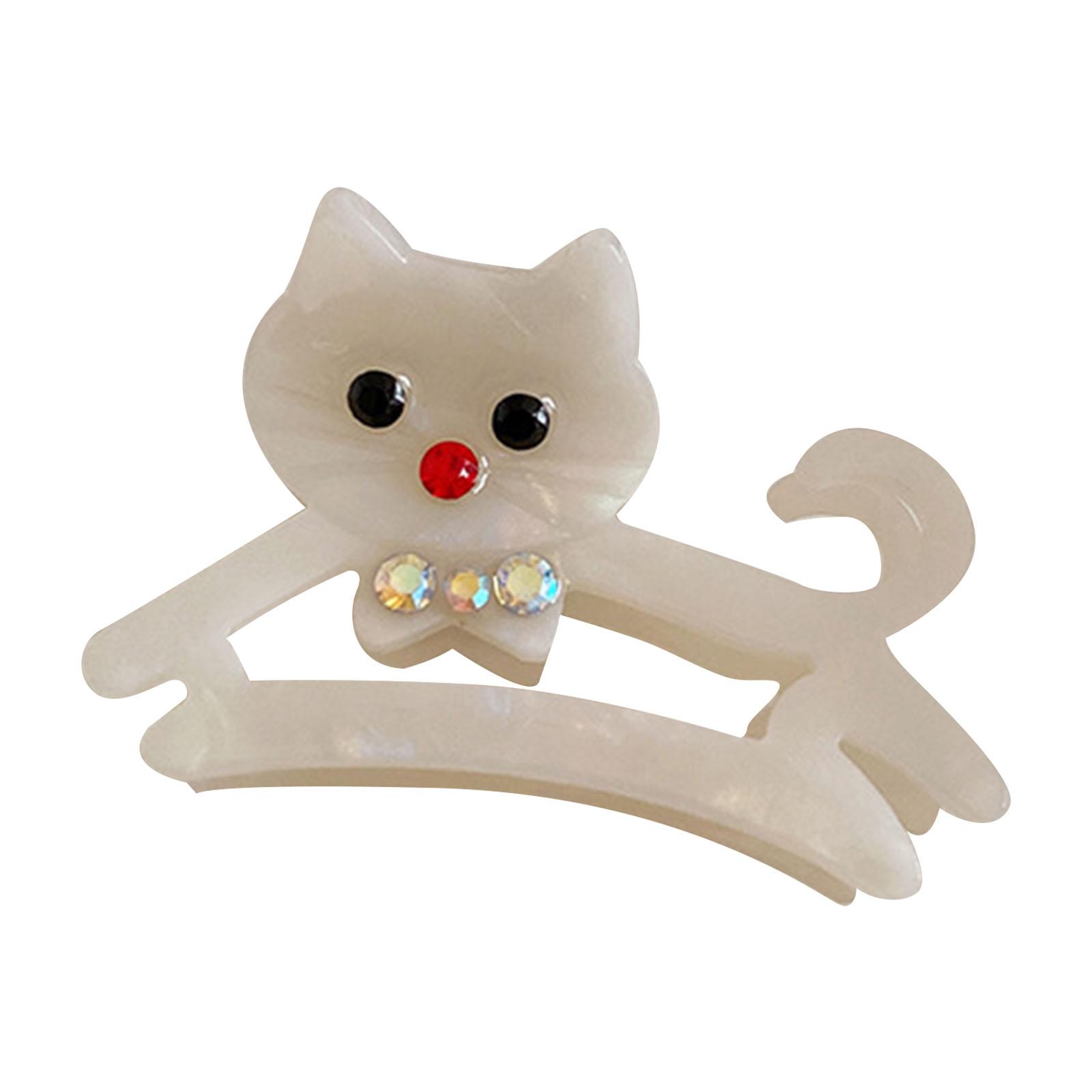 

Stylish Cats Acetate Hair Clip Unique Hair Accesories Hairpieces Headwear Great for School Photo Props and Everyday Wear 4