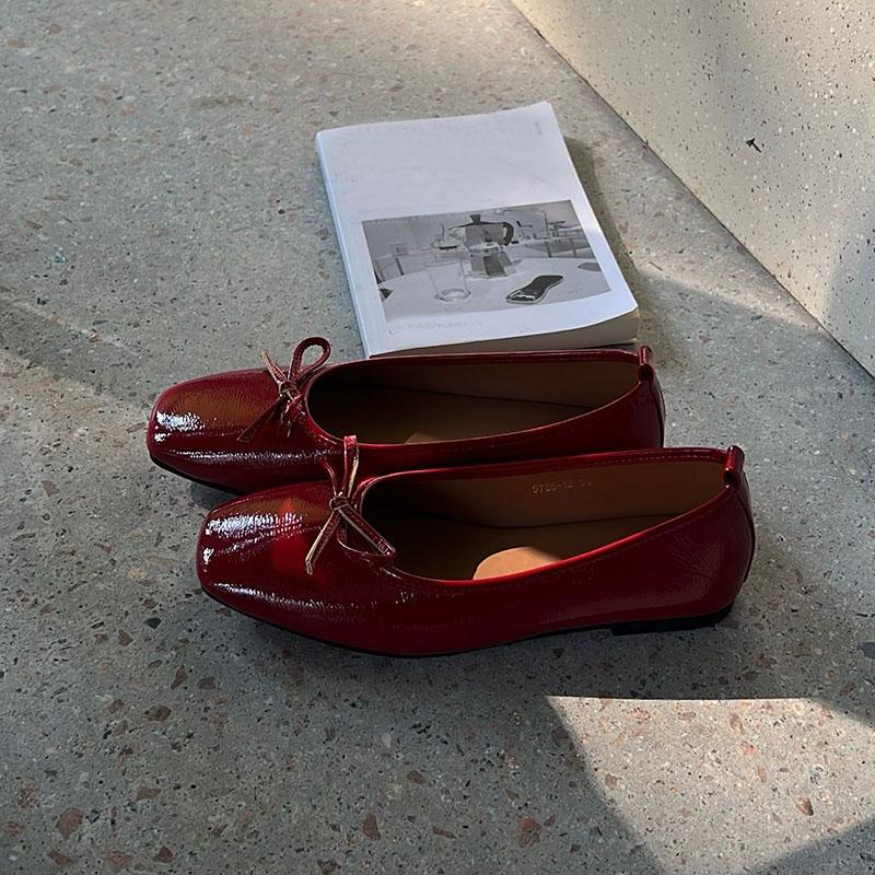 Fashion Spring Autumn Female Slip On Footwear Flats With Shoes For Ladies 2025 New Round Toe Fashion Shallow Women Ballet Flats Shoes