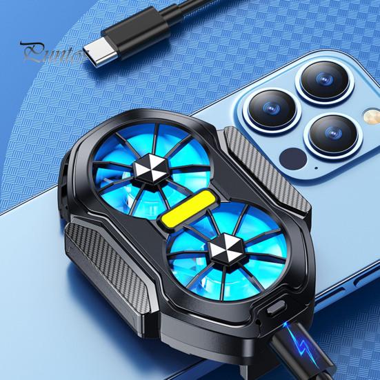Trådløs mobiltelefon Radiator Kjølevifte Halvleder Varmespredning Lav støy Oppladbar Universal Telefon Radiator