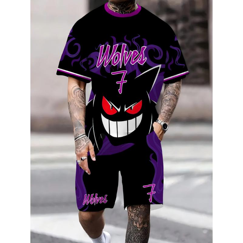 2025 Summer New High Quality Men's Set 3D Printed Team Special Commemorative Adult Football Sports Set Lightweight and Breathabl