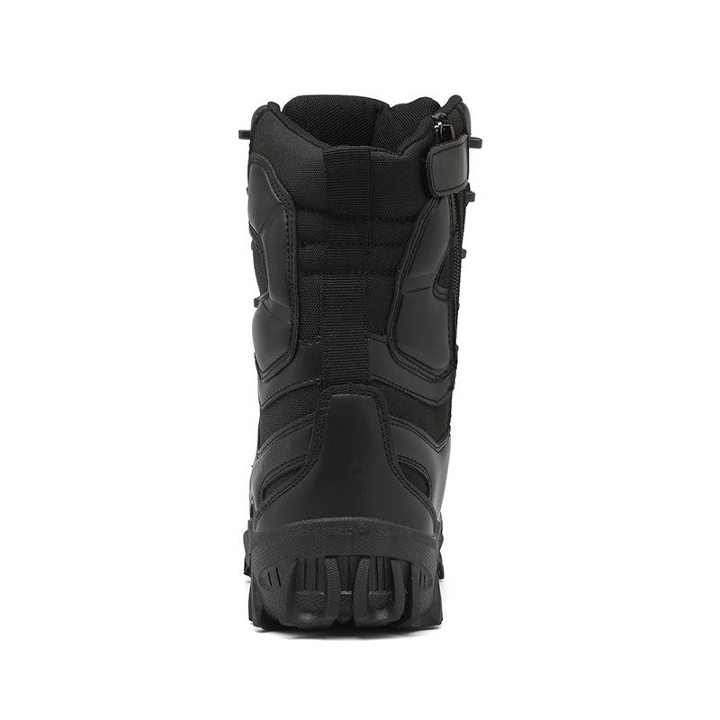 Men's High-Top Combat and Mountaineering Boots – Large Size Outdoor Hiking & Training Footwear, Special Forces Desert Style