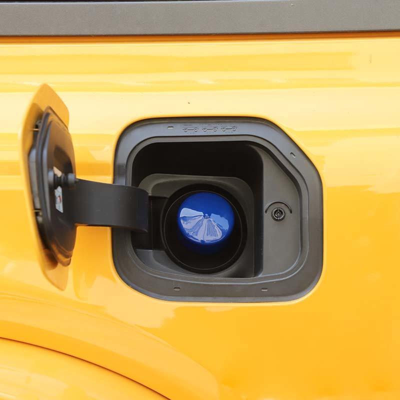 Inner Fuel Tank Port  Dust Cover Decoration Fit For Ford Bronco 2021 Up For Chevy Silverado 2019 Up For F150 2021 Up Car Exterior Accessories