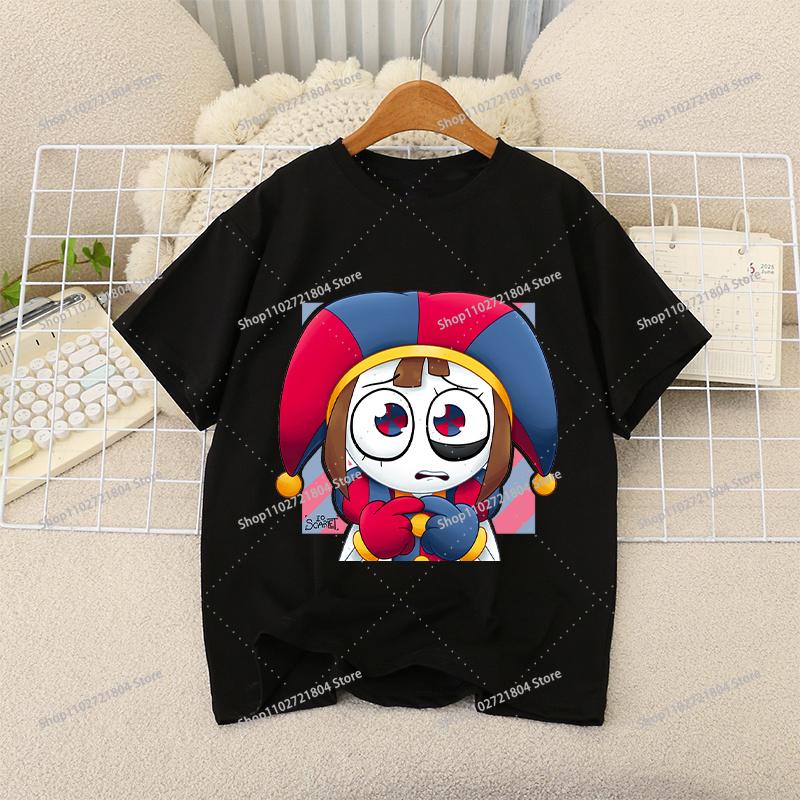 Cute Amazing Digital Circused Tshirt Boys Girls Birthday Tees GiftShort Sleeve Summer Clothing Fashion Comfortable Casual Tops