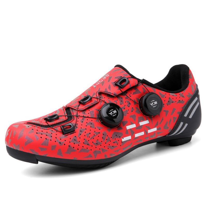 Reflective Color-Changing Cycling Shoes Road MTB Use Anti-Slip Shock Absorption Unisex Bike Lock