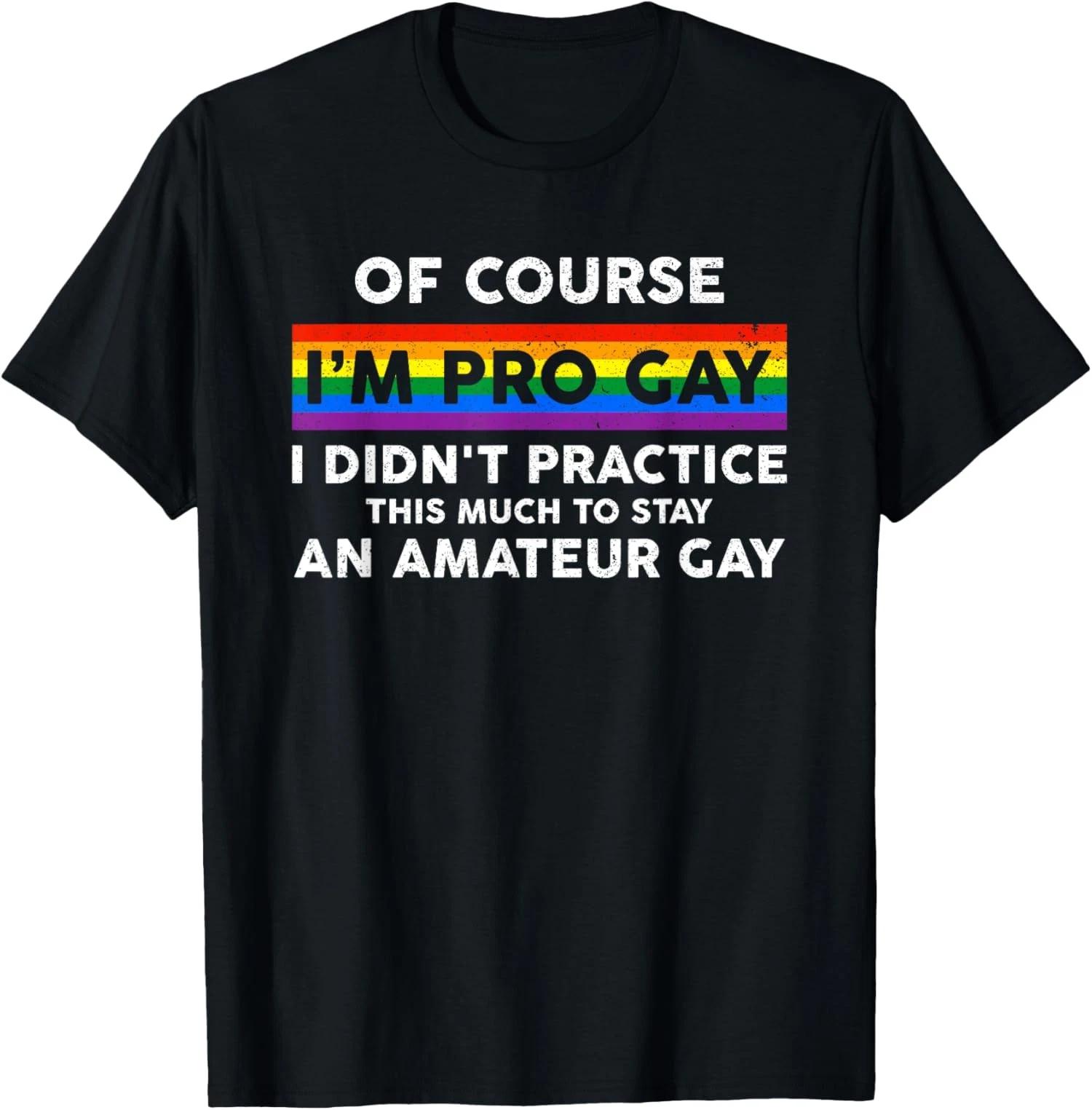 

Funny Pro Gay Pride Awareness LGBT Rainbow T shirt 2XL