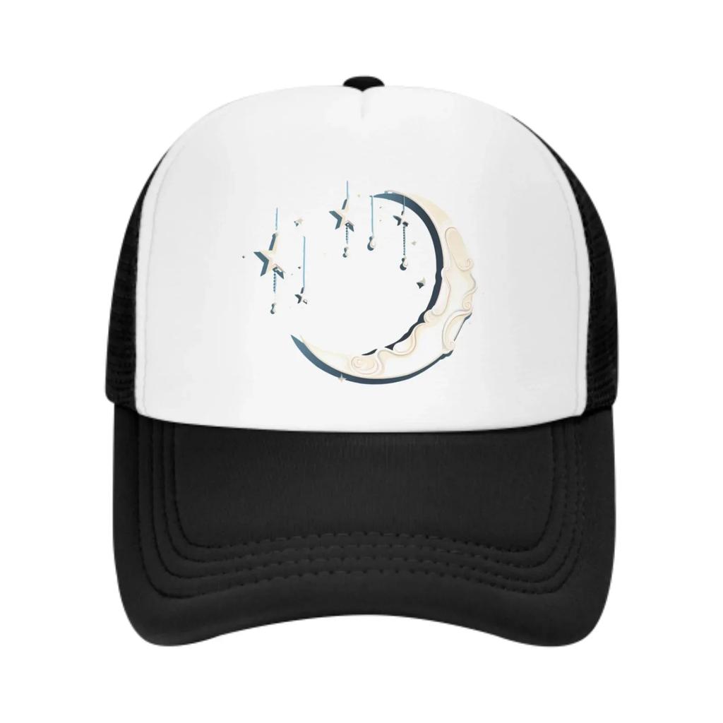 Moon New Summer Leisure Sports Daily Sun Hat Fishing Outdoor Activity Unisex Canvas Fashion Duck Tongue Cap
