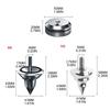 Universal Speaker Isolation Stand Feet Nail Shockproof Foot Mat Reduce Resonance for CD-player Power Amplifiers