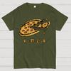 A Pizza Pi Cotton Summer Casual Cool Loose T-Shirt