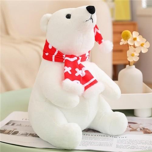 

Animal Arctic Plush Toy Christmas Special Short Hair Children Holiday Present Red,45cm