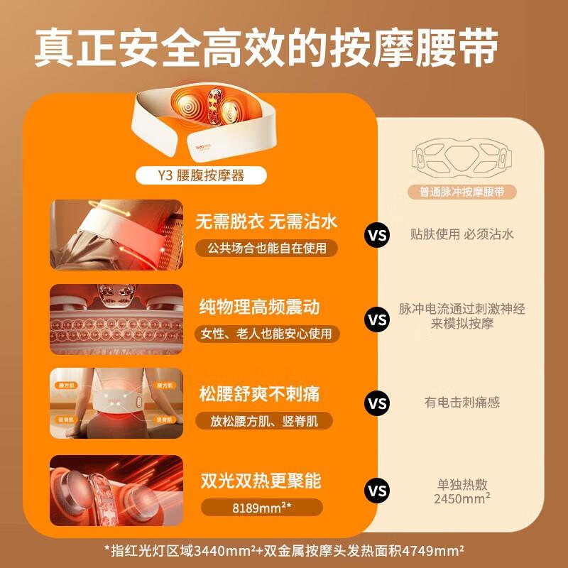 

Beurer Y3 Active Waist Massager Belt