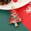 Party Office Brooch Pin Christmas Tree Brooches for Women Men Enamel Gifts on Tree Plants Christmas Gifts Jewelry Accessories