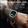 AK72 Smart Watch 1.952 Inch Heart Rate Blood Pressure Monitor Fitness Watch, Silicone Strap