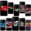 Scuba Diving Quote Case For Samsung A54 A34 A14 A13 A23 A33 A53 A73 A51 A71 A72 A12 A22 A32 A42 A52 Back Cover