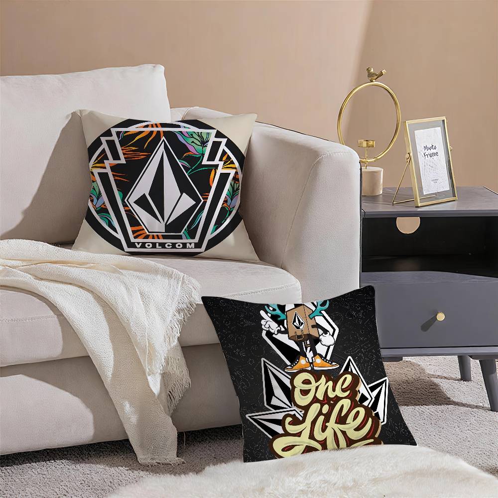 Extremsportarten Stein Volcom-V Kissenbezug Seidig elegant Komfort Sofa Bett Unsichtbarer Reißverschluss Strandkissenbezug
