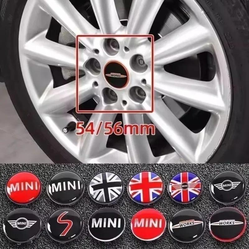 NEA5  4pcs 56mm Car Styling Wheel Center Cap Hub Replaced For MINI Cooper JCW S One Countryman F54 F55 F56 F57 F60 R50 R53 R55 R56 R57
