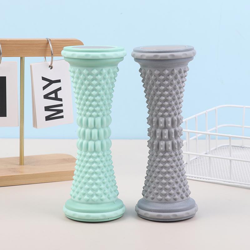 Fußmassagegerät Rolle Yoga Massageball Plantarfaszien-Rolle Muskelentspannung Schmerzlinderung Pflege Kunststoff Manuelles Fußmassagegerät