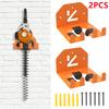 Garage Organizer Trimmer Rack Garden Power Tool Hanger Weed Whackers Holder Wall Mounted For Grass Trimmer Hedge Garden Tools