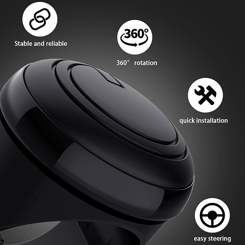 Turning Steering Wheel Booster Spinner Knob 360 Rotation Bearing Steering Ball