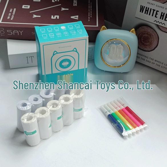 Portable Bluetooth Mini Printer for Students and Home Use