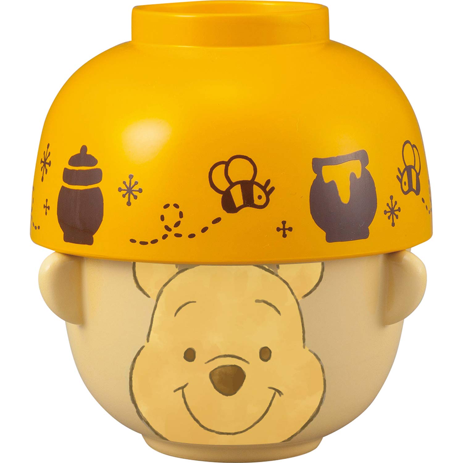 

Disney the Pooh Soup Bowl and Rice Bowl Winnie Pooh (Crayon Touch) Set, Mini, SAN3003-7 оранжевый