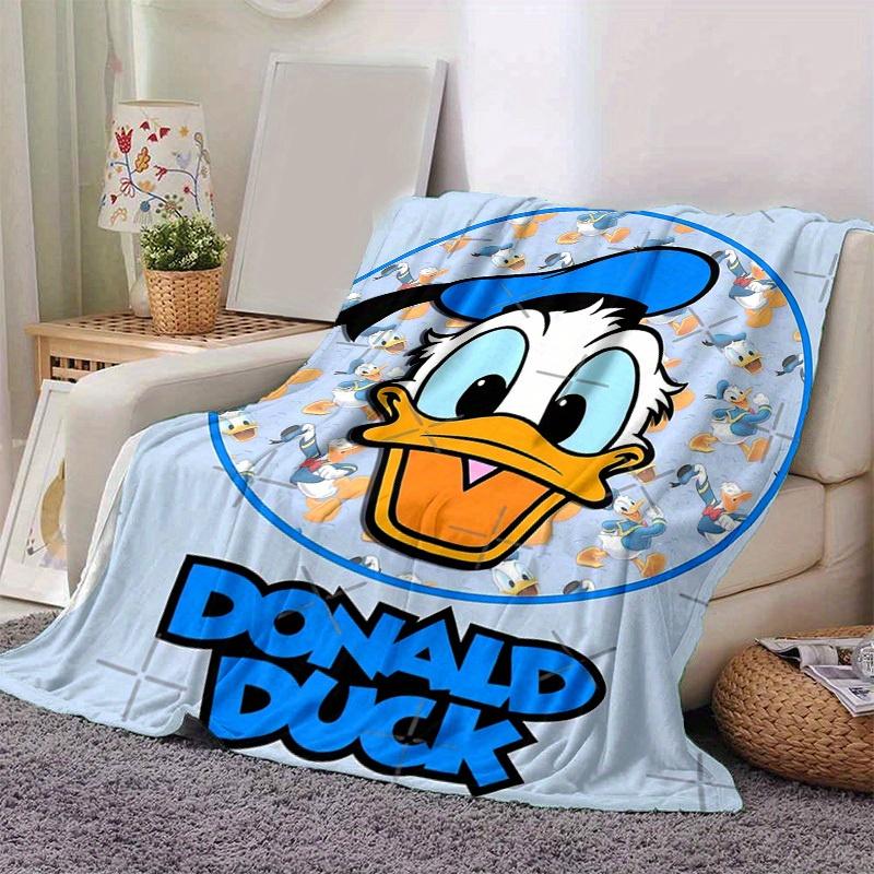 

1pc, Donald Duck Throw Blanket Cozy & Soft Coverlet for Home Decor, Couch, Bed, Travel 80cmx120cm