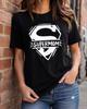 Mothers Day T Shirt Super Mom Superhero Mother's Day T Shirt Loving Caring Mummy Top Fashion Harajuku Kawaii T Shirt Y2K Clothing