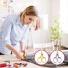 1/2 Pack Stainless Steel Retro Scissors Sewing Machine Professional Cutting Fabric Scissors DIY Handmade Pointed Thread Tailor Scissors