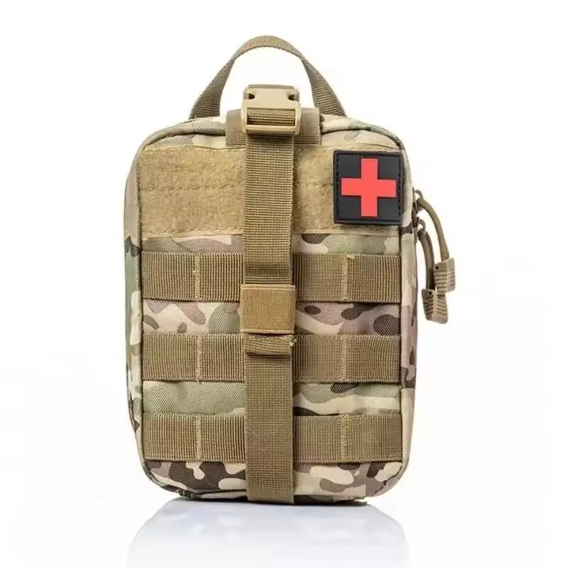 Tactical First Aid Bag Survival Medical Pouch Outdoor Medical Box Large Size SOS Bag/PackageMedical Kit Bag Molle EMT Emergency камуфляжный