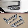 For 2017- Nissan X-Trail XTrail T32 Rogue Facelift Chrome Front Fog Light Cover Styling Accessories