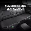 AES1 For Skoda Breathable Car Seat Cover Ice Silk Summer Car Seat Cushion Protector Kodiaq Fabia Kamiq Karoq Octavia 2 3 Rapid Scala