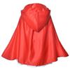 Little Red Riding Hood Costume Set - Red Cape, Pumpkin Bag, Headpiece, 100CM, for Carnival, Halloween, Christmas, Role Play