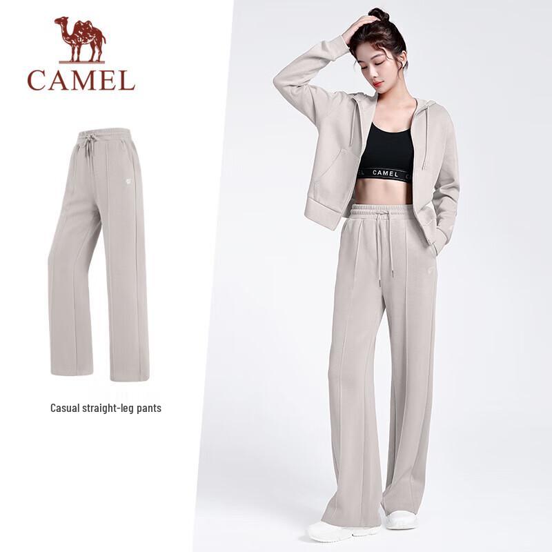 Camel Women's Casual Straight-Leg Knit Jogger Pants