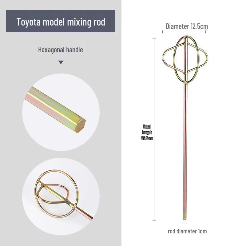 

Мішалка для цементної шпаклівки та розчину для електродрелів та перфораторів