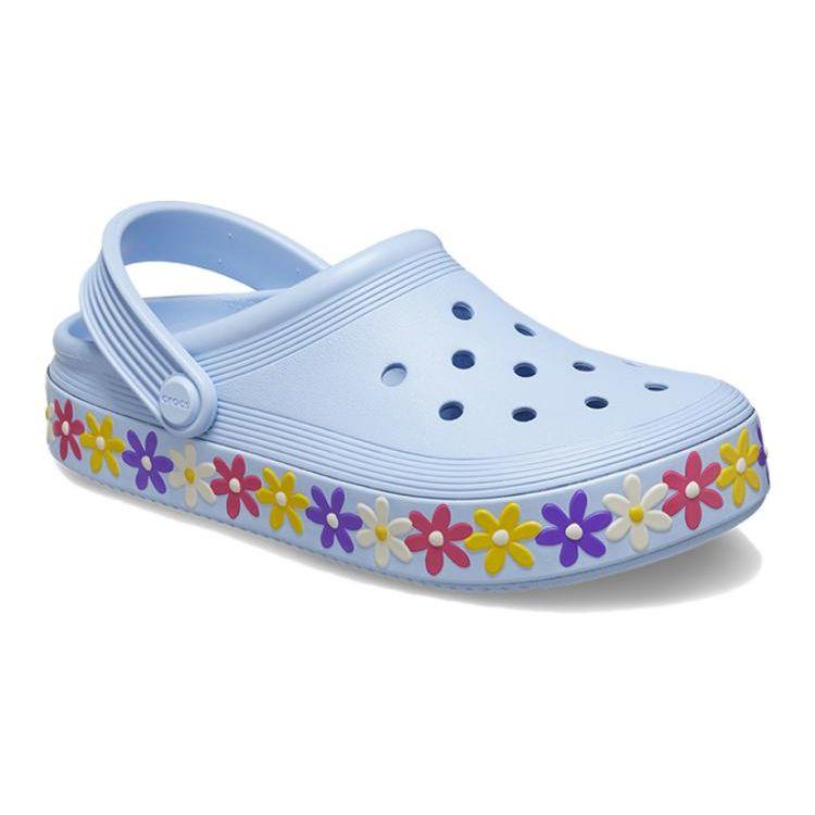 Crocs Comfortable Non-Slip Durable Kids Sandals Kids Sandals Blue 209067-4NS