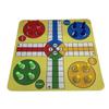 Folding Roll Up Ludo Chess Set Interactive Toy Chessboard Toy Family Toy Flying Chess  Board Game