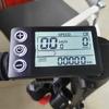 Scooters LCD Display Panel Water Resistant Scooters Dashboards Digital Speedometers for Long Distances Cycling Support