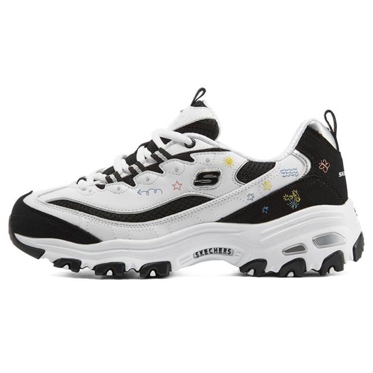 (WMNS) Skechers D Lites 1.0 White Black Women s 896155-WBK EU 37