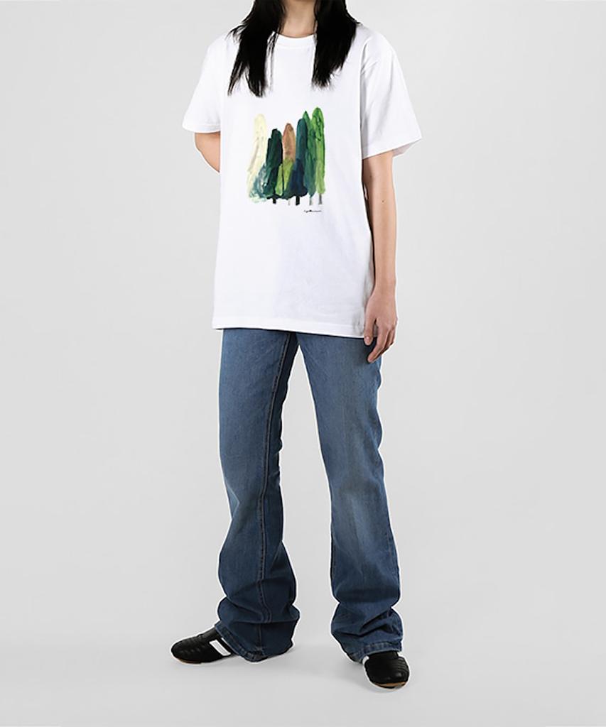 Artist Ttunu Ayaka, Trees In Makinogaike Park Short-Sleeved T-Shirt