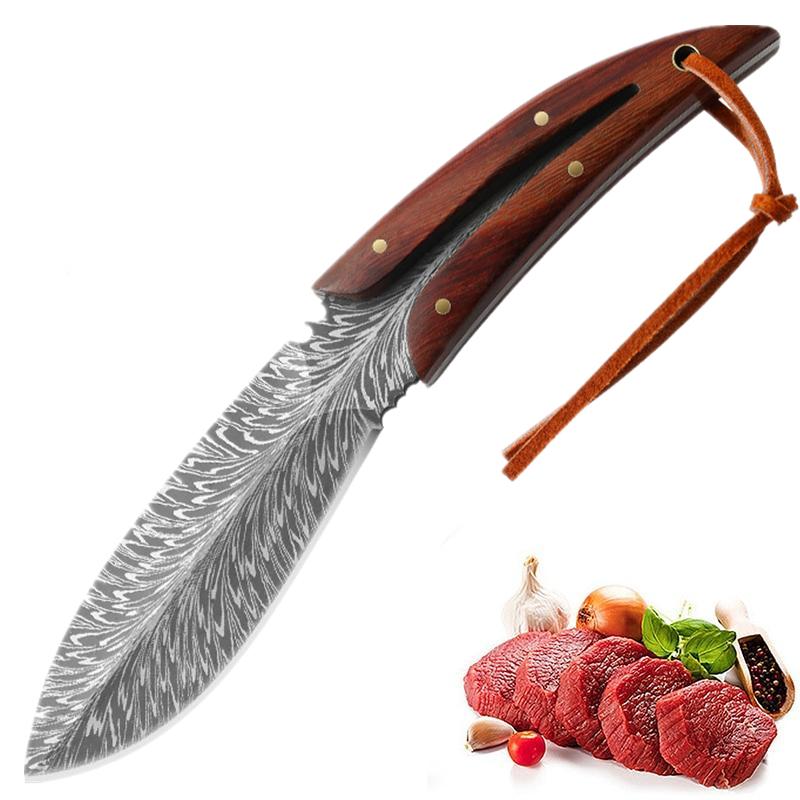 MYVIT TOP Kitchen Knives Stainless Steel Kitchen Knife Boning Knives Paring Knife Meat Fruit Knife Cutter Cooking Tool Kitchen Knives